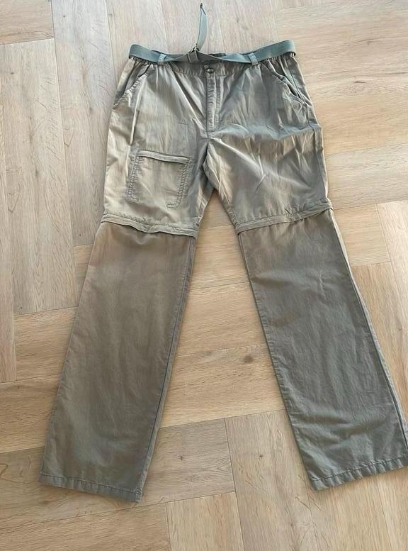 Trekking broek met pijpen om af te ritsen, Kleding | Heren, Ophalen of Verzenden, Gedragen, Maat 46 (S) of kleiner, Beige