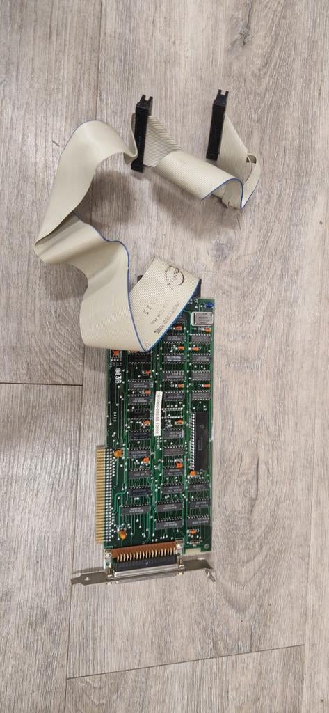 Vintage IBM Floppy Drive Controller Kaart + Kabel, Ophalen of Verzenden