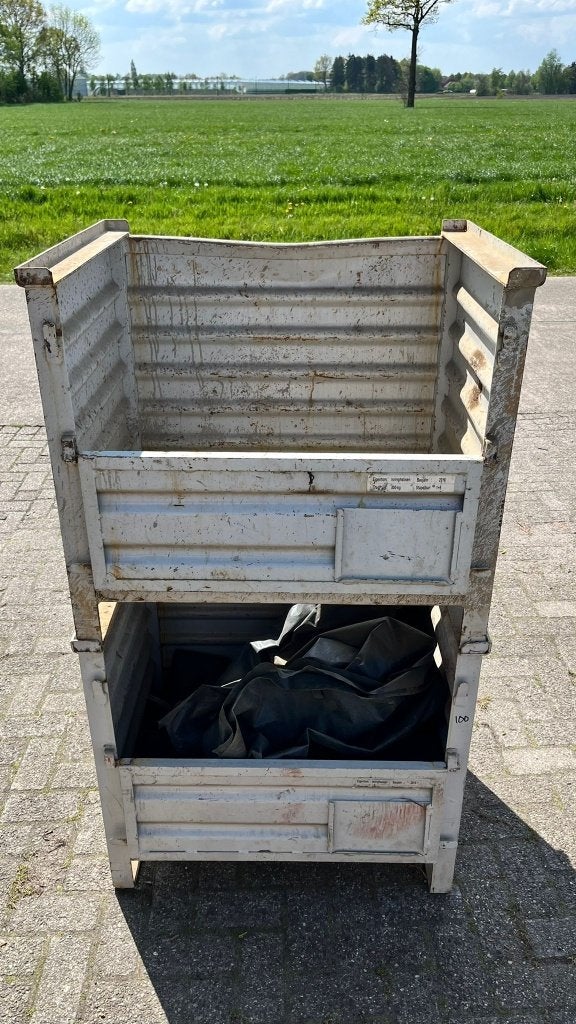 Stalen stapelbak 825 x 620 x 730 mm 800 kg, Ophalen, Gebruikt, 100 cm of meer, 60 cm of meer