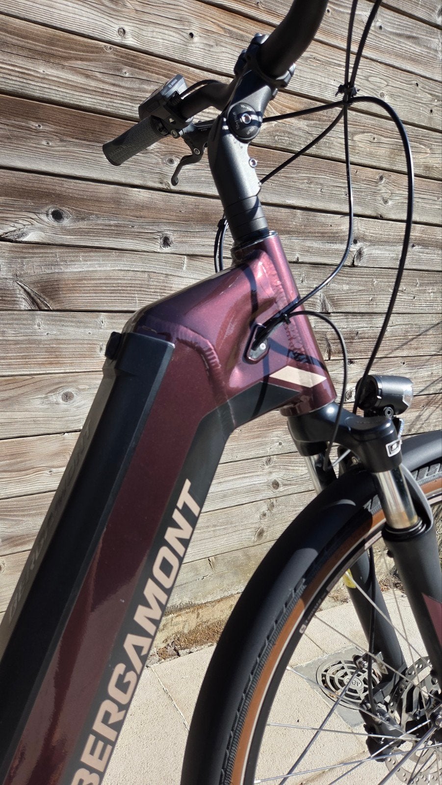 Bergamont bosch elektrische fiets z.g.a n., Fietsen en Brommers, Zo goed als nieuw, 51 tot 55 cm, 50 km per accu of meer, Ophalen