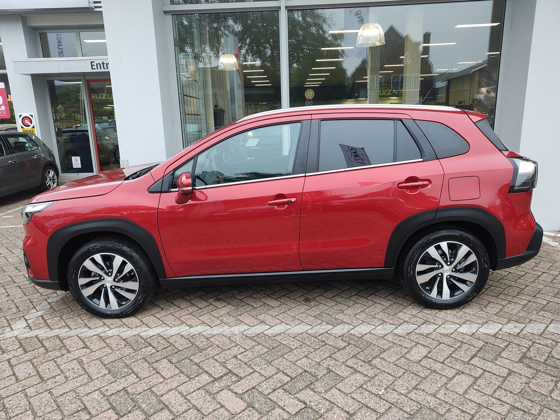 Suzuki S-Cross 1.4 BOOSTERJET STYLE SMART HYBRID Keyless | 3, Auto's, Voorwielaandrijving, Gebruikt, 4 cilinders, Leder en Stof