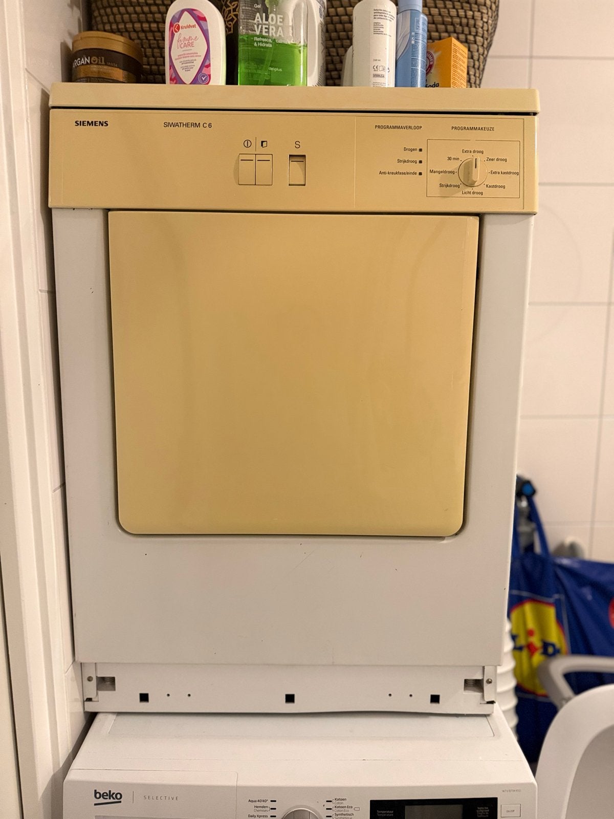 Siemens SIWATHERM C6 Condensdroger - Goed Werkend, Ophalen, Gebruikt, Condens