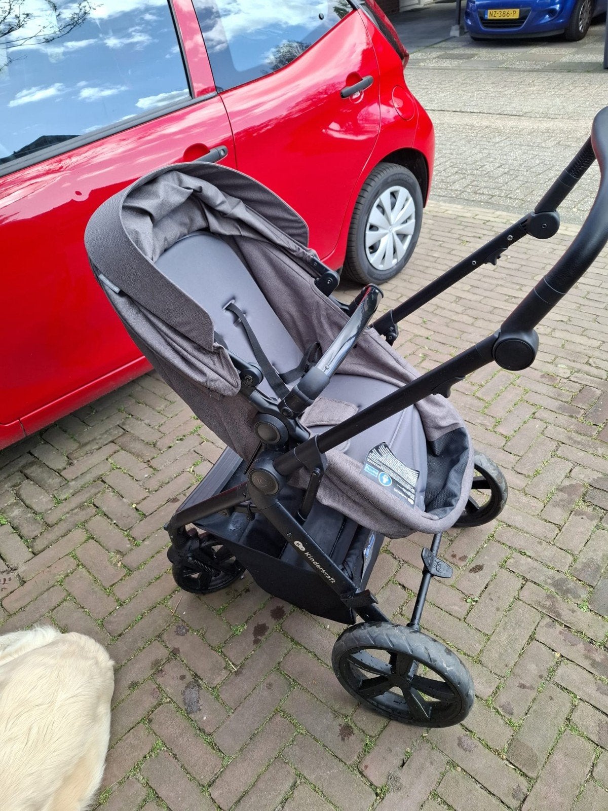 Kinderkraft combi kinderwagen, Ophalen, Gebruikt, Overige merken, Verstelbare rugleuning
