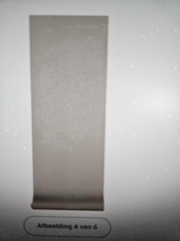 Nieuw: 3 rollen vliesbehang lichtgrijs was 65 euro, Ophalen of Verzenden