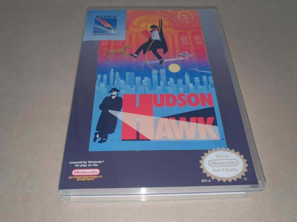 Hudson Hawk NES Game Case, 1 speler, Verzenden, Zo goed als nieuw, Vanaf 3 jaar