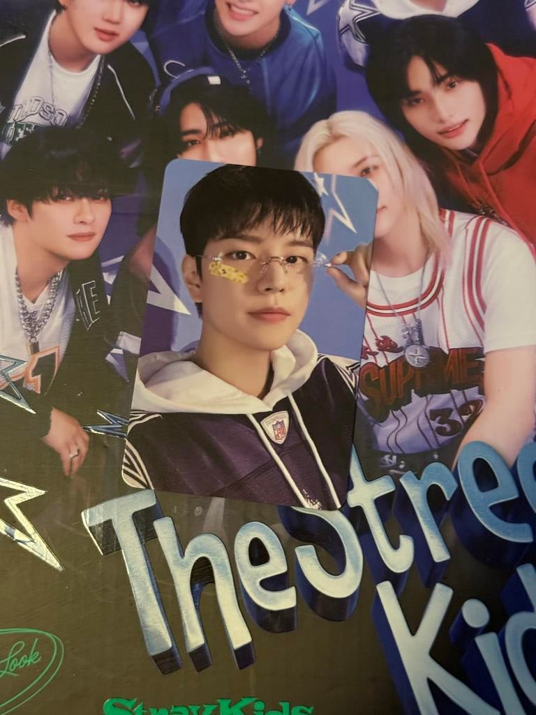 Stray Kids Seungmin photo card the street kids, Ophalen of Verzenden, Zo goed als nieuw, Foto of Kaart