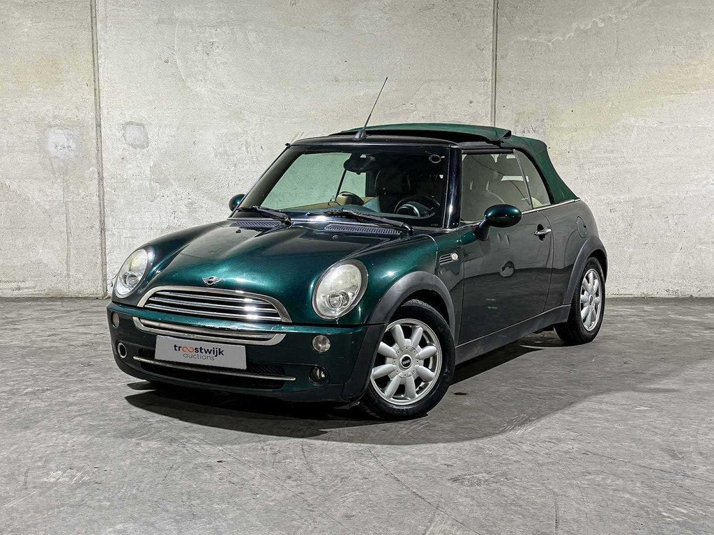 Mini Cooper Pepper Cabrio 1.6 116pk 2006 (Origineel-NL), 30-, Auto's, Mini, Bedrijf, Cabrio, Open dak, Benzine, Euro 4, E, Cabriolet