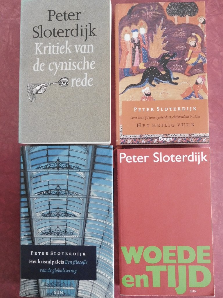 Sloterdijk Kritiek van de cynische rede Het heilige vuur, Ophalen of Verzenden, Gelezen