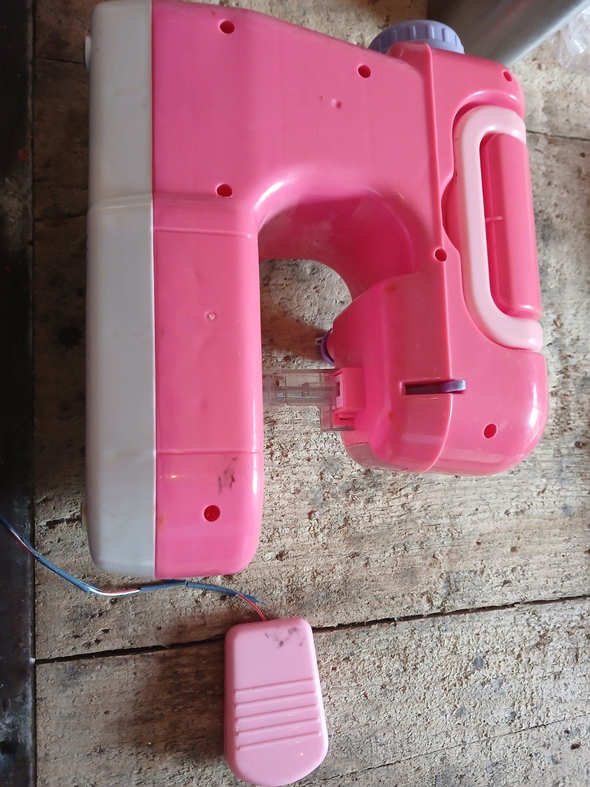 Roze speelgoed naaimachine voor kinderen, Ophalen of Verzenden, Gebruikt, Meisje