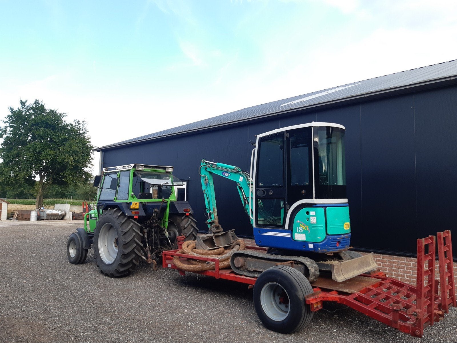 Oprijwagen/machinetransporter  met kenteken, Ophalen, Overige, Transport