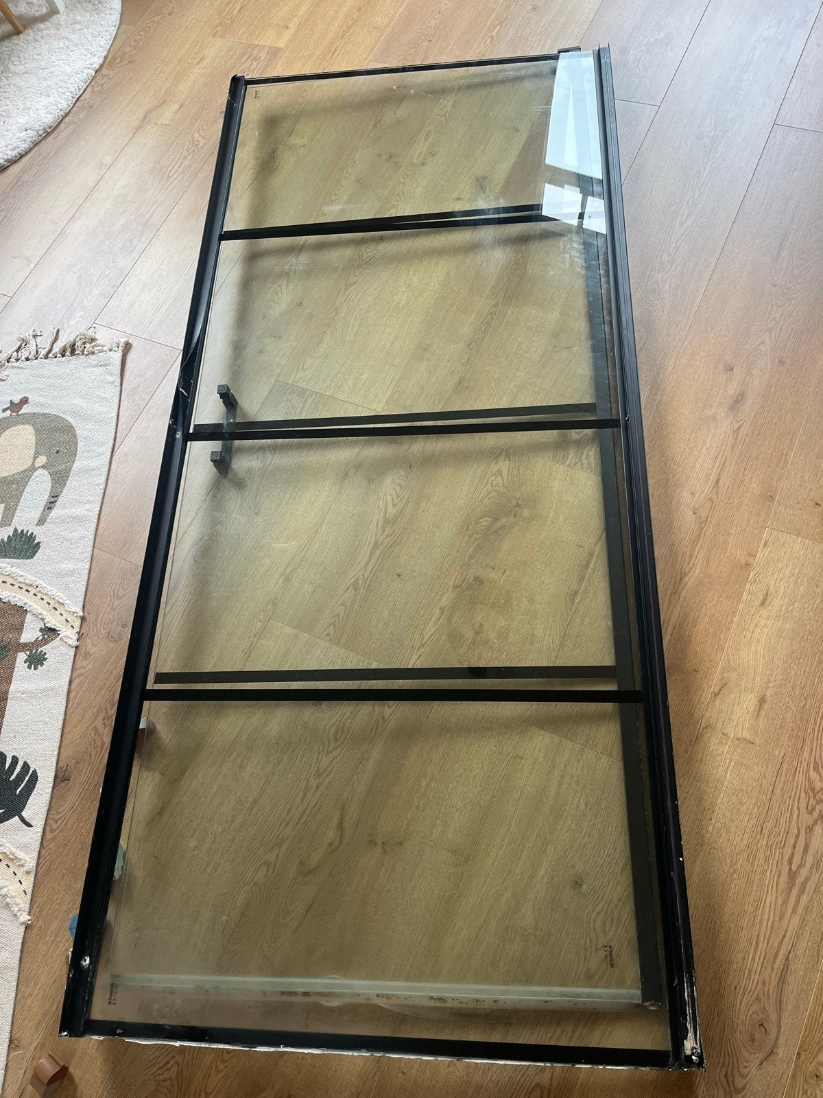2 Douchedeuren - Zonder muurbevestiging, Ophalen, Gebruikt, Glas, Overige typen