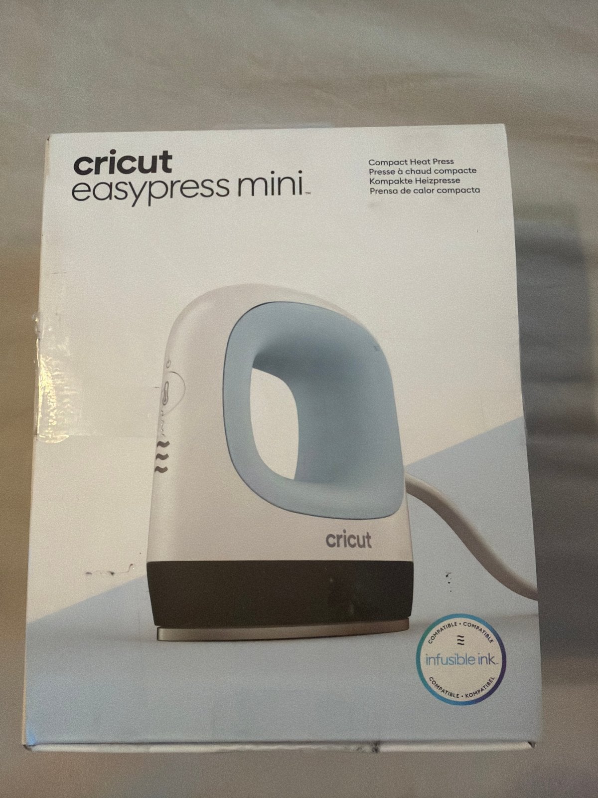 Cricut EasyPress Mini - Compacte hittepers voor knutselproje, Gereedschap of Toebehoren, Ophalen of Verzenden, Zo goed als nieuw