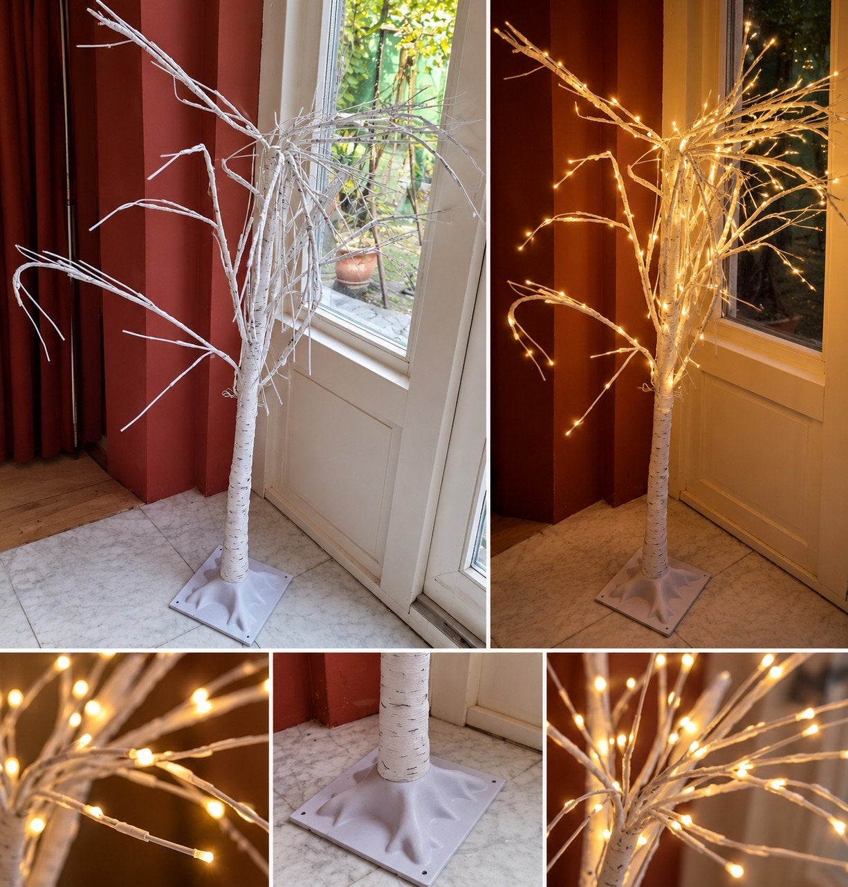 boom met led lichtjes, Huis en Inrichting, Ophalen of Verzenden