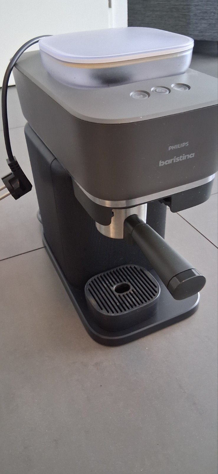 Defect Philips Baristina koffieautomaat, Witgoed en Apparatuur, Afneembaar waterreservoir, Verzenden, Koffiemachine, Koffiebonen