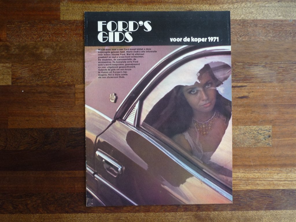 Ford's Gids voor de koper (1971), Ophalen of Verzenden, Nieuw, Ford