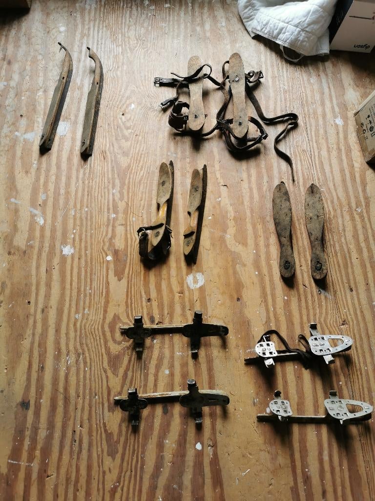 schaatsen, Antiek en Kunst, Curiosa en Brocante, Ophalen