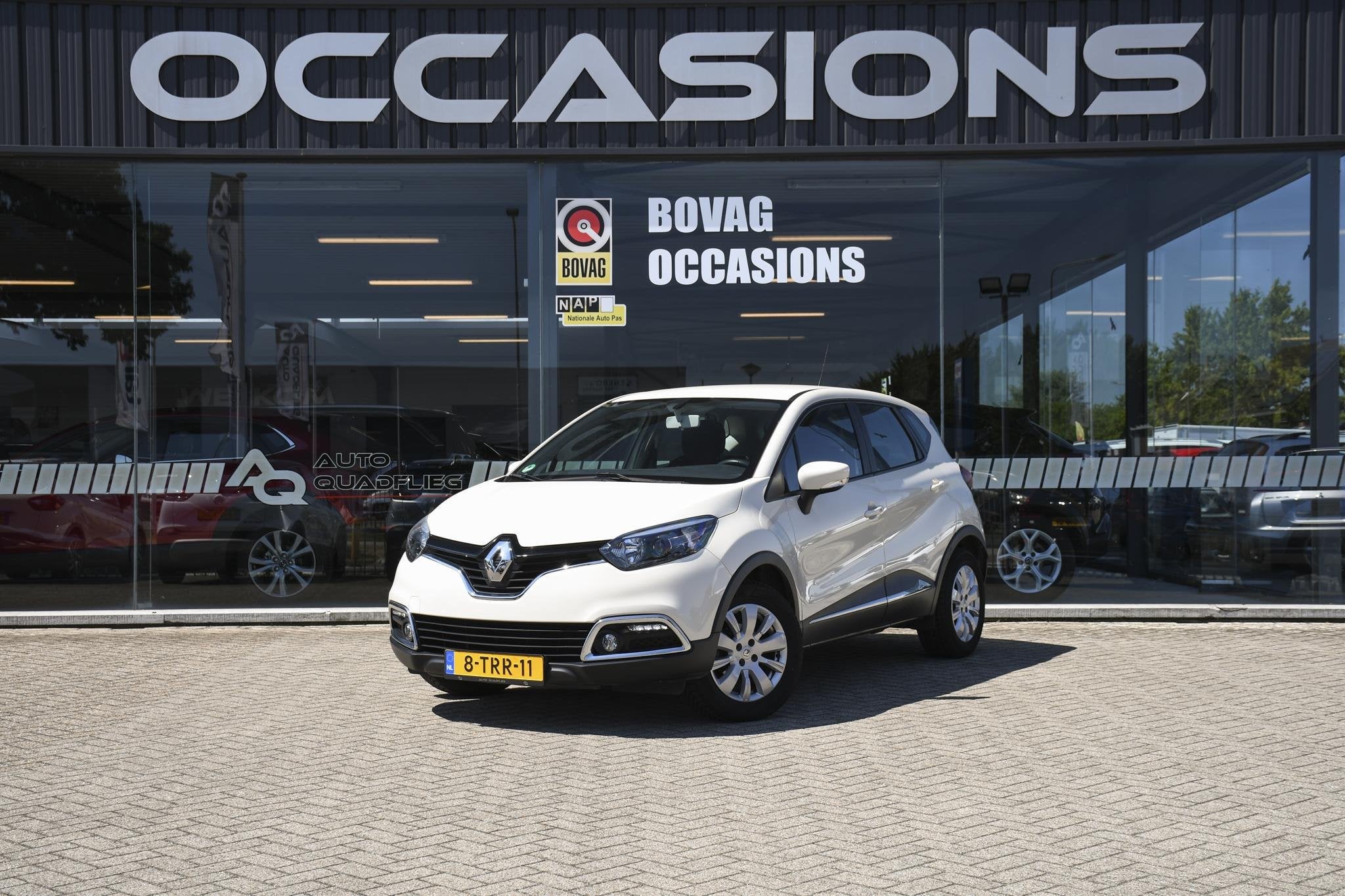 Renault Captur 0.9 TCe Expression 90pk CRUISE.C/ TREKHAAK/ A, Auto's, Voorwielaandrijving, Stof, Gebruikt, Euro 6