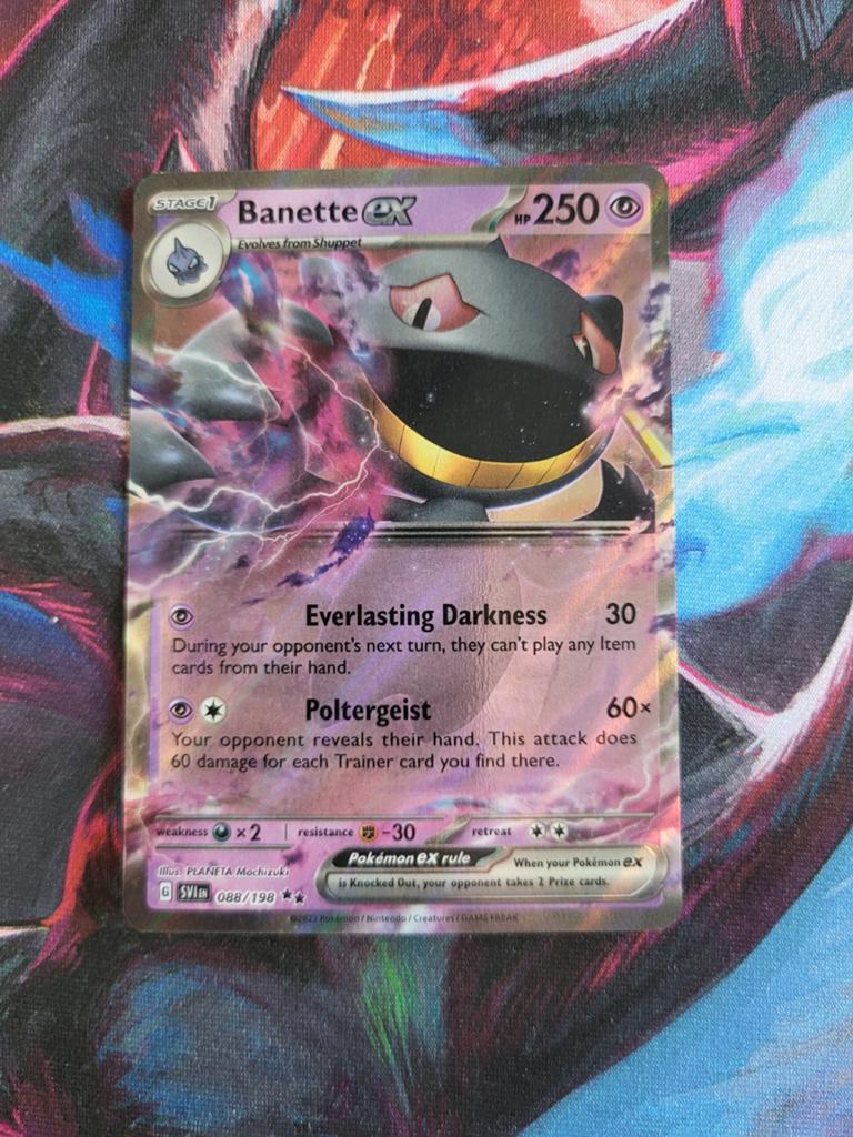 Banette EX - Scarlet Violet #088/198, Ophalen of Verzenden, Zo goed als nieuw