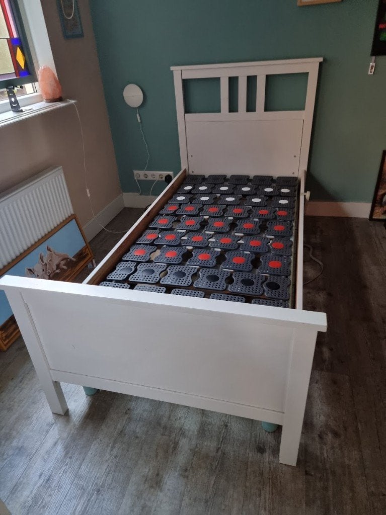 Schotelbedbodem Okimat, Ophalen, Gebruikt, 90 cm, Eenpersoons