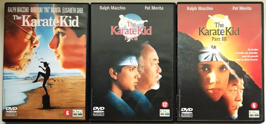 Karate Kid Trilogy ( Ralph Macchio / Noriyuki "Pat" Morita ), Alle leeftijden, Verzenden, Gebruikt, Nederlands
