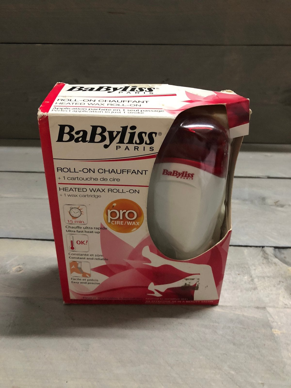 BaByliss 799012E epilator Roze, Wit, Nieuw, Ophalen of Verzenden, Nvt, Nvt