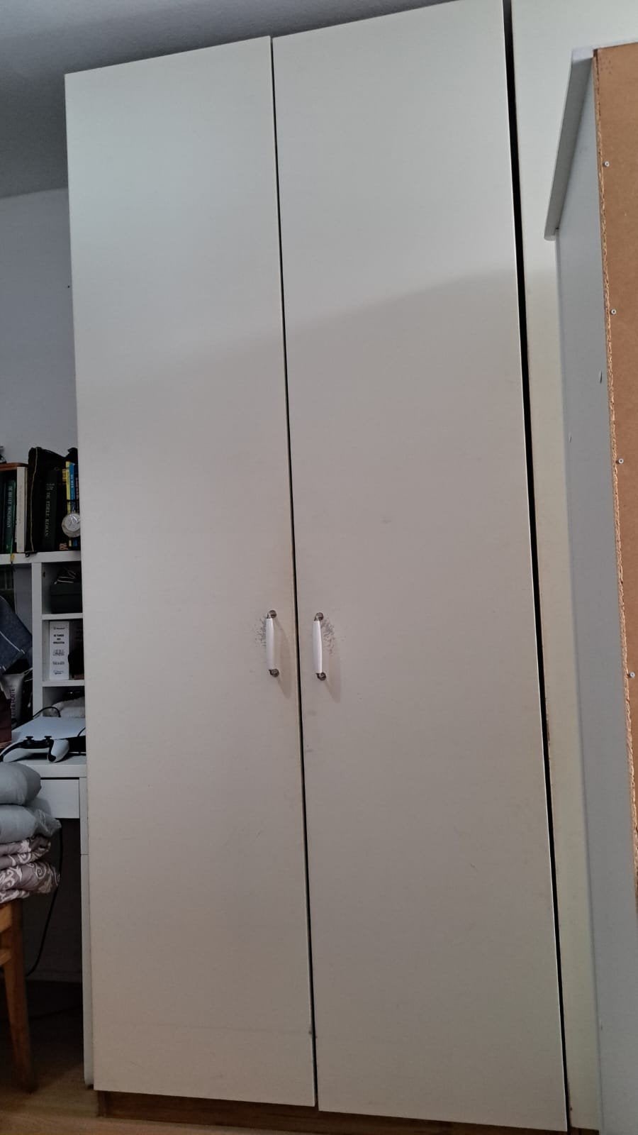 Ikea pax met planken en hangruimte 2 stuks, Ophalen, Met deur(en), Gebruikt, 200 cm of meer