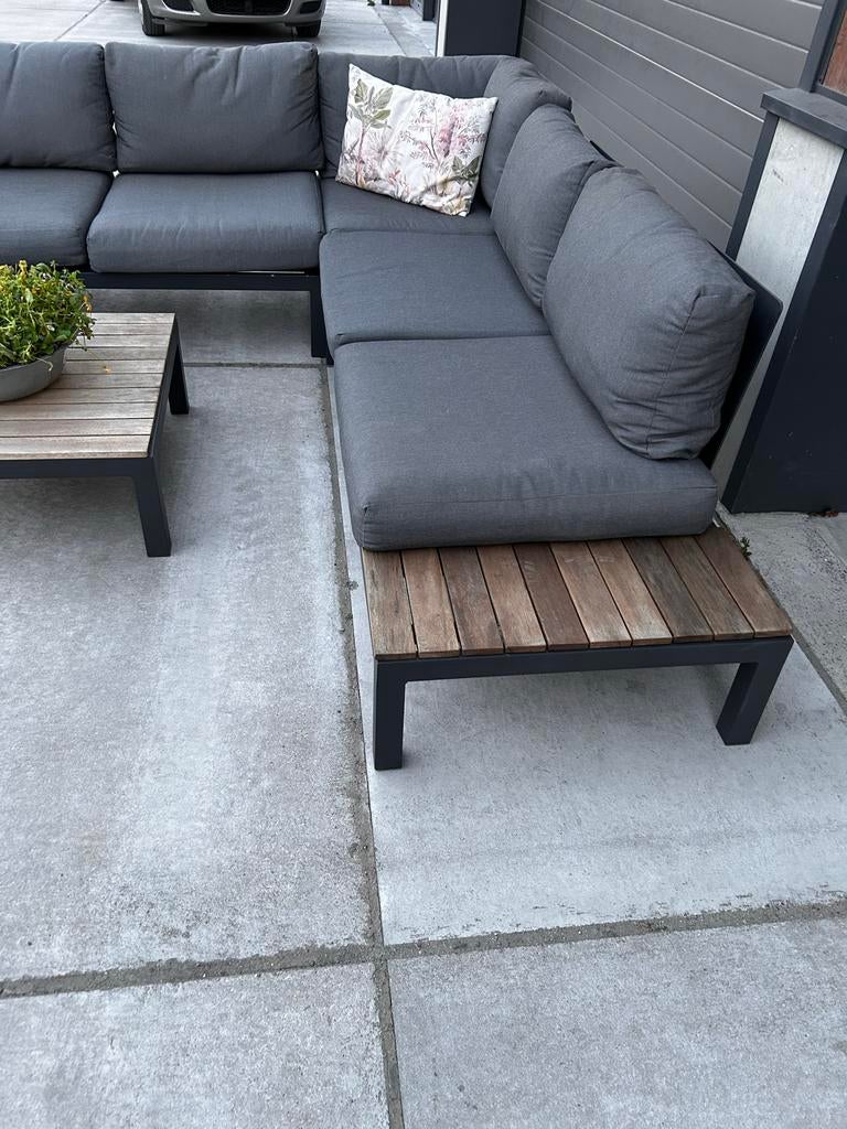 Prachtige 4Seasons Hoekloungeset - Zo goed als nieuw, Tuin en Terras, Tuinsets en Loungesets, Overige materialen, Meer dan 8 zitplaatsen
