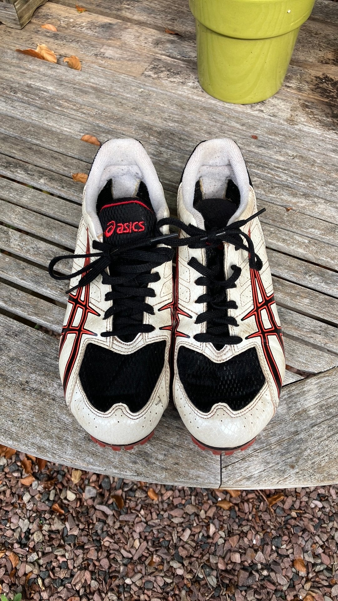 Hardloopschoen met spikes, Ophalen, Gebruikt, Spikes, Hardlopen