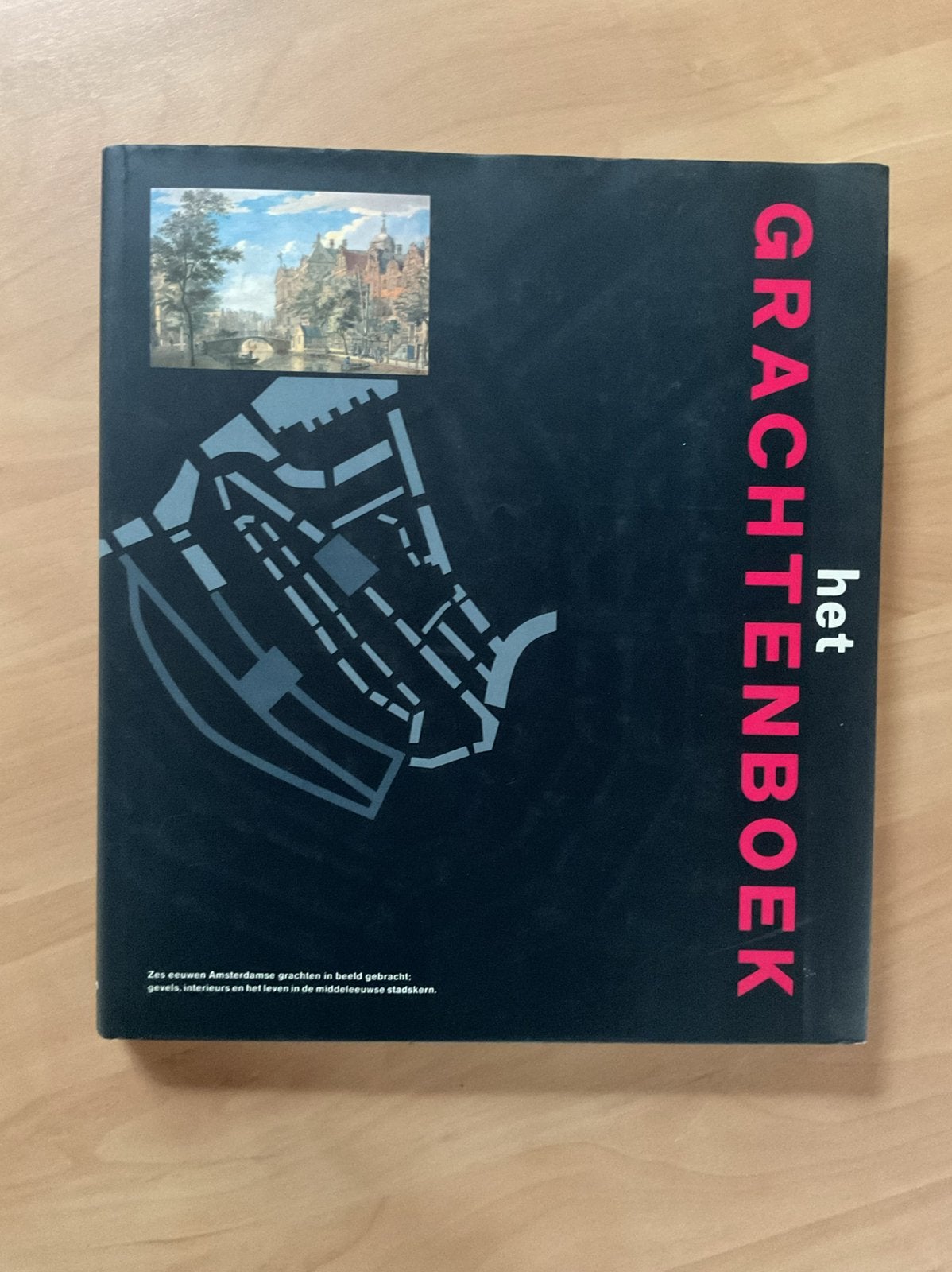 Het grachtenboek   6 eeuwen Amsterdamse grachten in beeld, Ophalen of Verzenden, Zo goed als nieuw