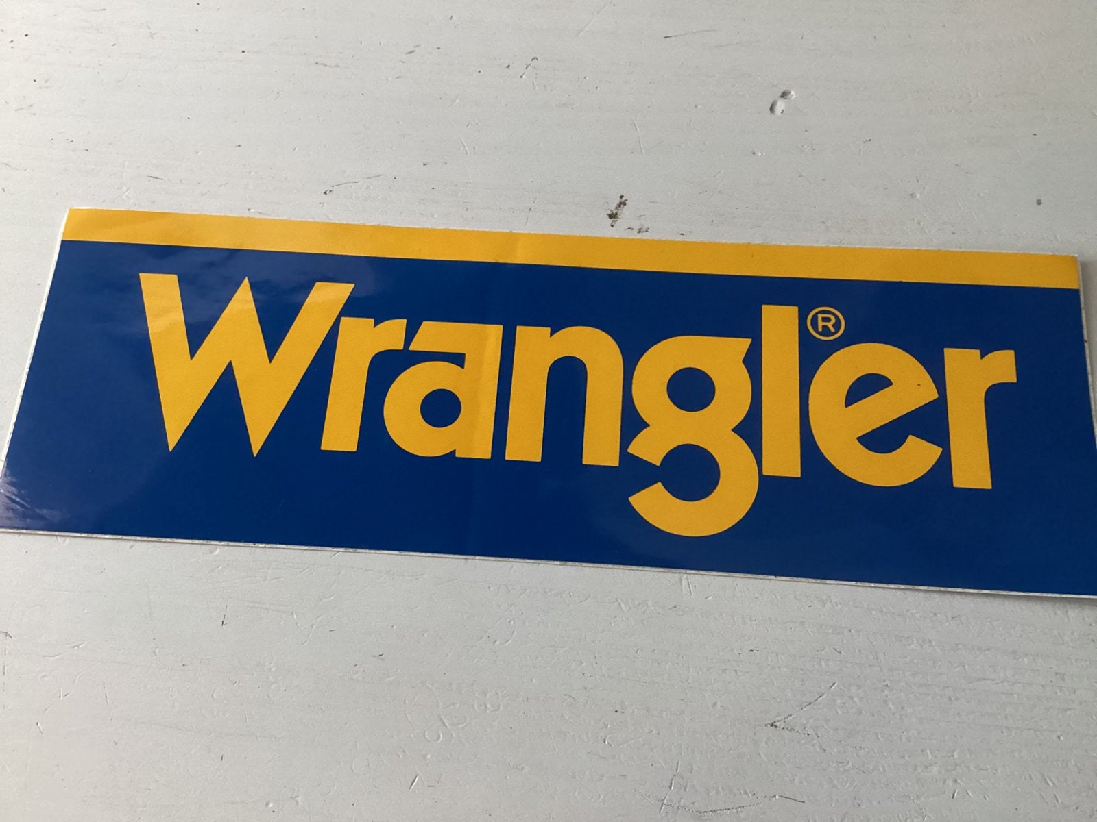 Sticker Wrangler, Verzenden, Zo goed als nieuw, Merk
