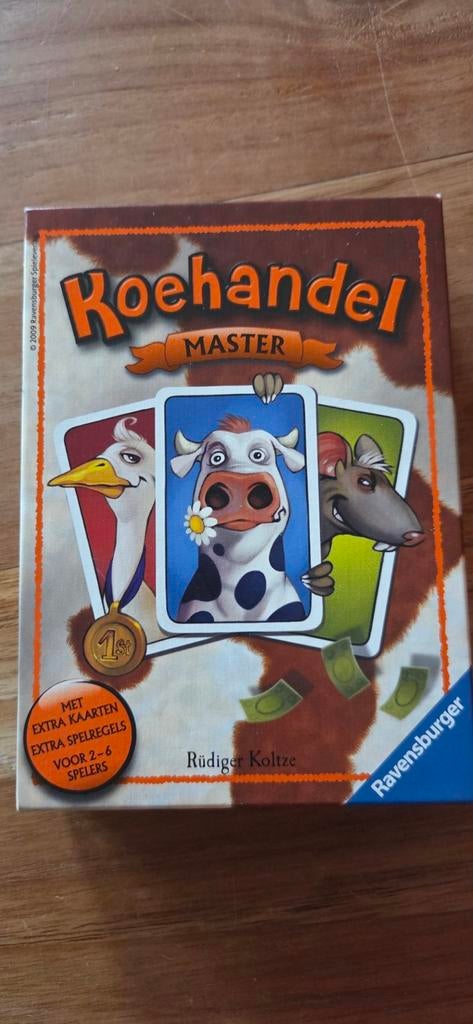 Koehandel Master - Ravensburger kaartspel, ophalen, Verzenden, Zo goed als nieuw, Ravensburger