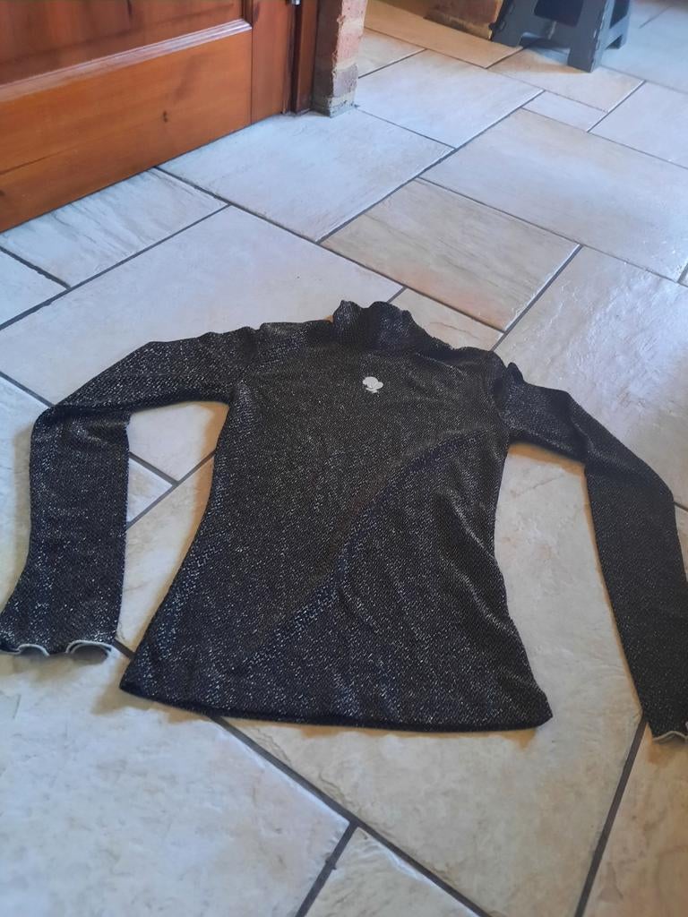 Zwarte glitter trui maat 146, Reinders, Meisje, Trui of Vest, Ophalen of Verzenden