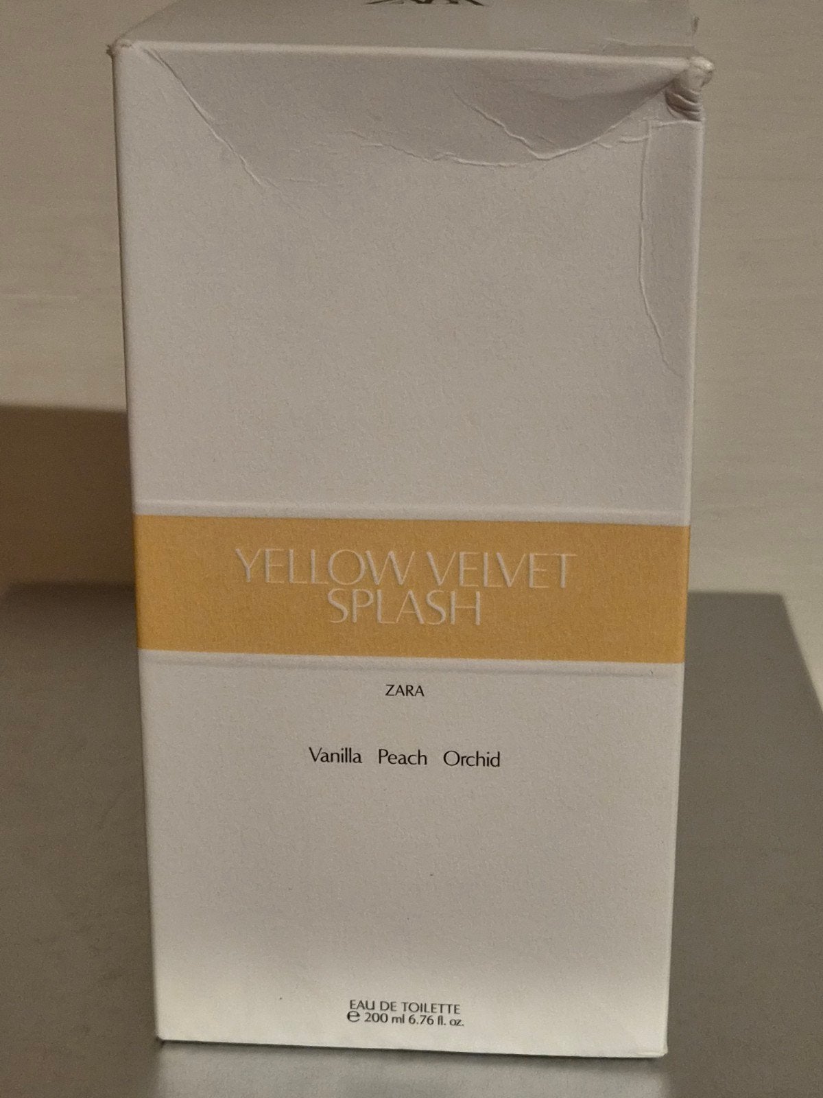 Zara Yellow Velvet Splash Eau de Toilette 200ml, Verzenden, Nieuw