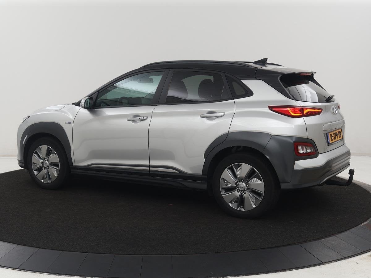 Hyundai Kona EV Fashion Design 64 kWh | SOH 94.6% | Leder |, Auto's, Gebruikt, 445 min, Leder, Automatische klimaatregeling