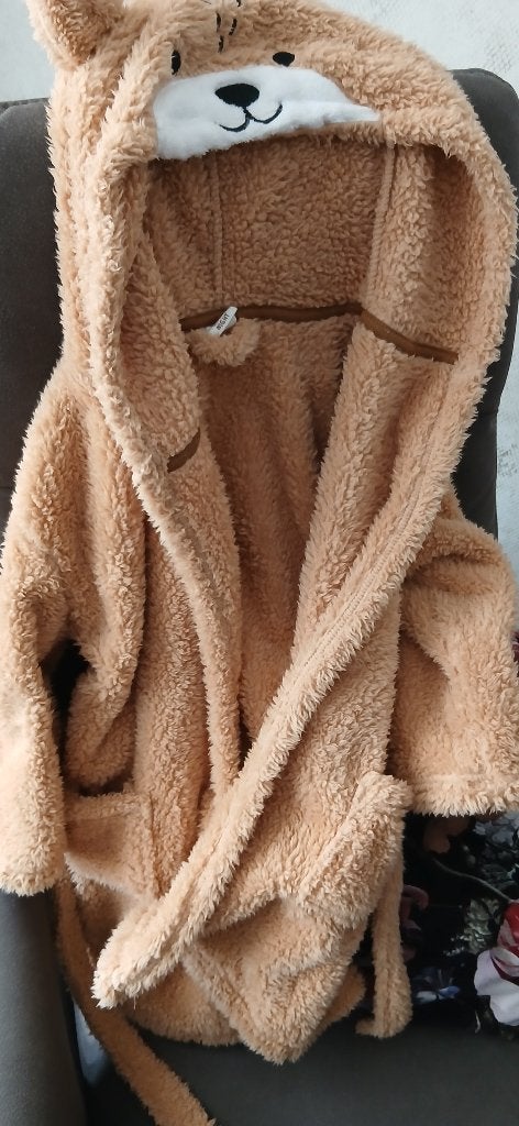 Kinder badjas 110 116 nieuw!!, Ophalen, Nacht- of Onderkleding, Jongen of Meisje, Nieuw