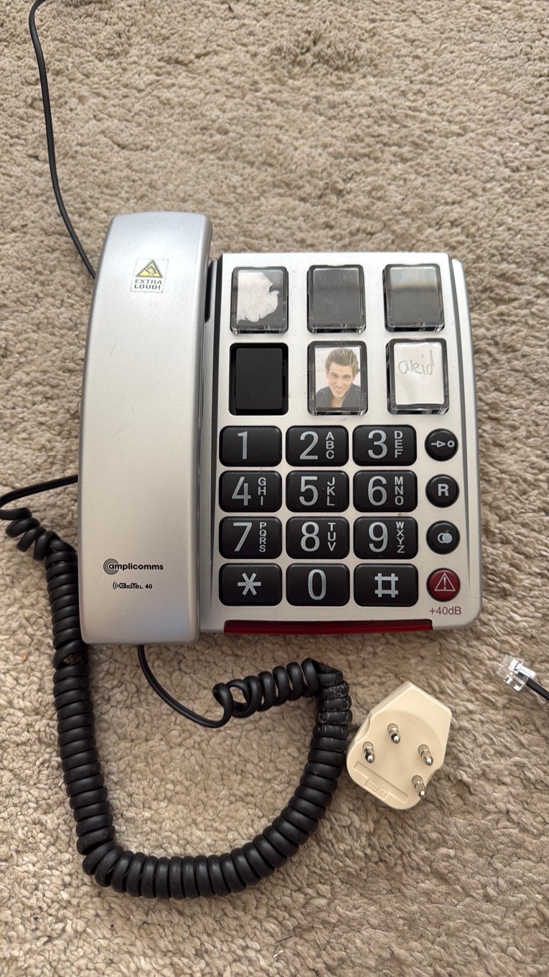 Senioren telefoon, Ophalen, Zo goed als nieuw