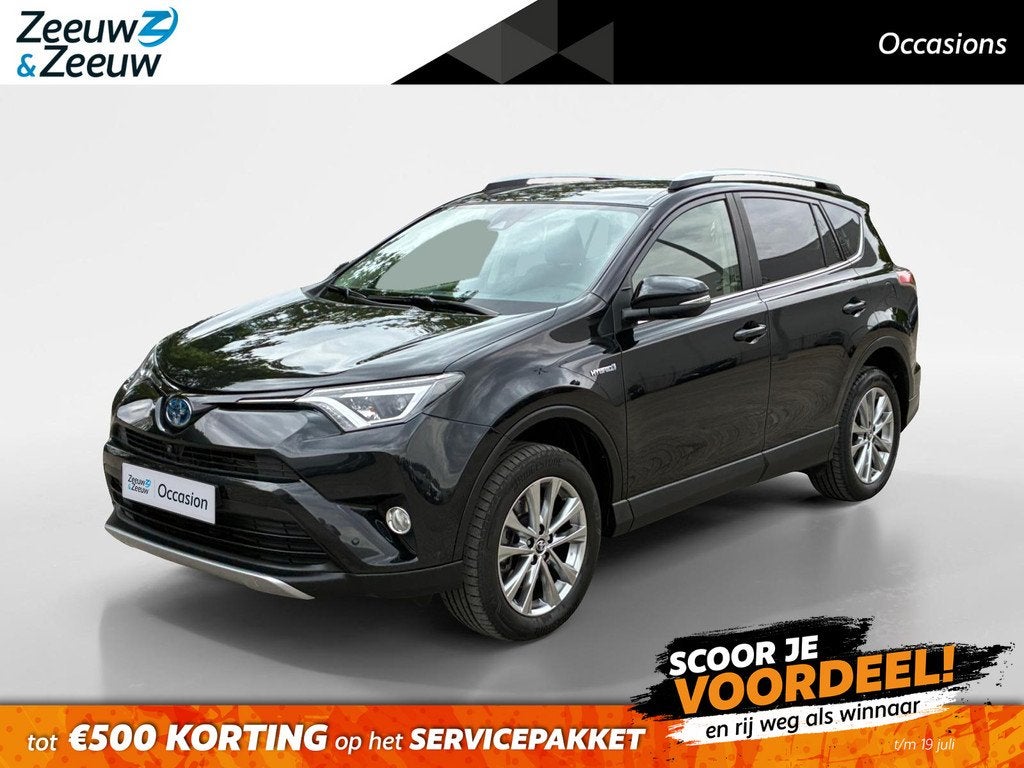 Toyota RAV4 2.5 Hybrid AWD Energy Plus | Leder | Navigatie |, Automaat, Gebruikt, Euro 6, 1650 kg