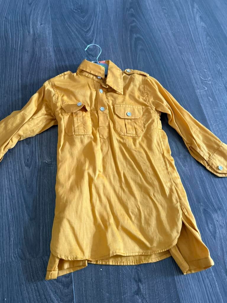 Mooi indiase kleding kinder sherwani, Kinderen en Baby's, Ophalen of Verzenden, Zo goed als nieuw, Jongen of Meisje, Jas