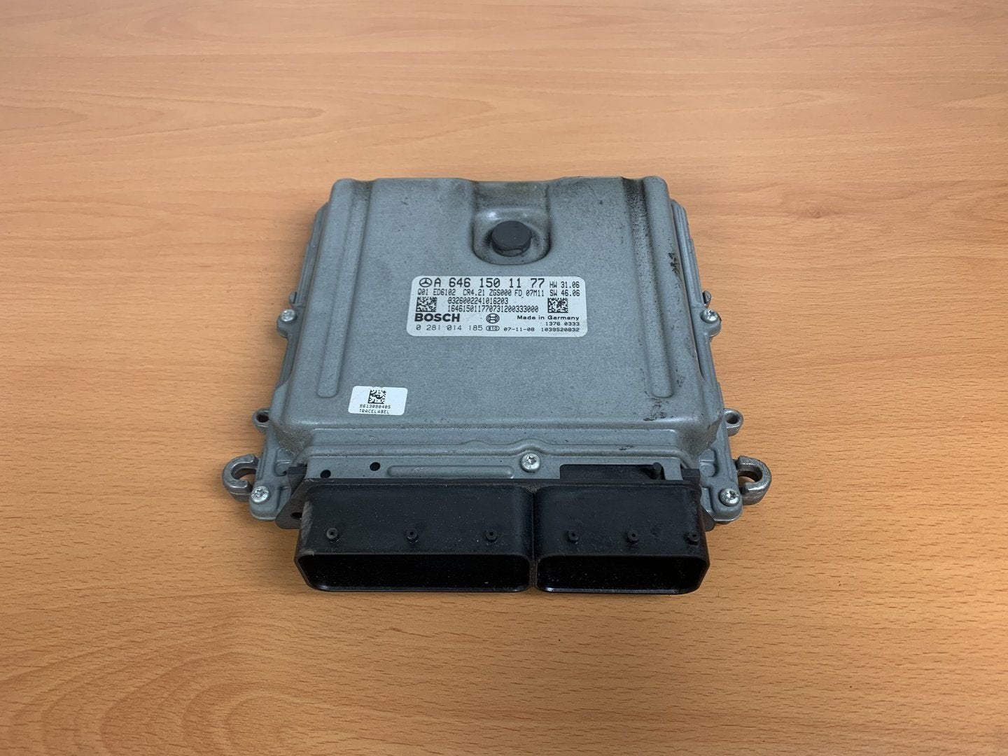 ecu mercedes vito 639 2.2 cdi 111 A6461501177 0281014185 DSL, Gebruikt, -, Ophalen of Verzenden, -