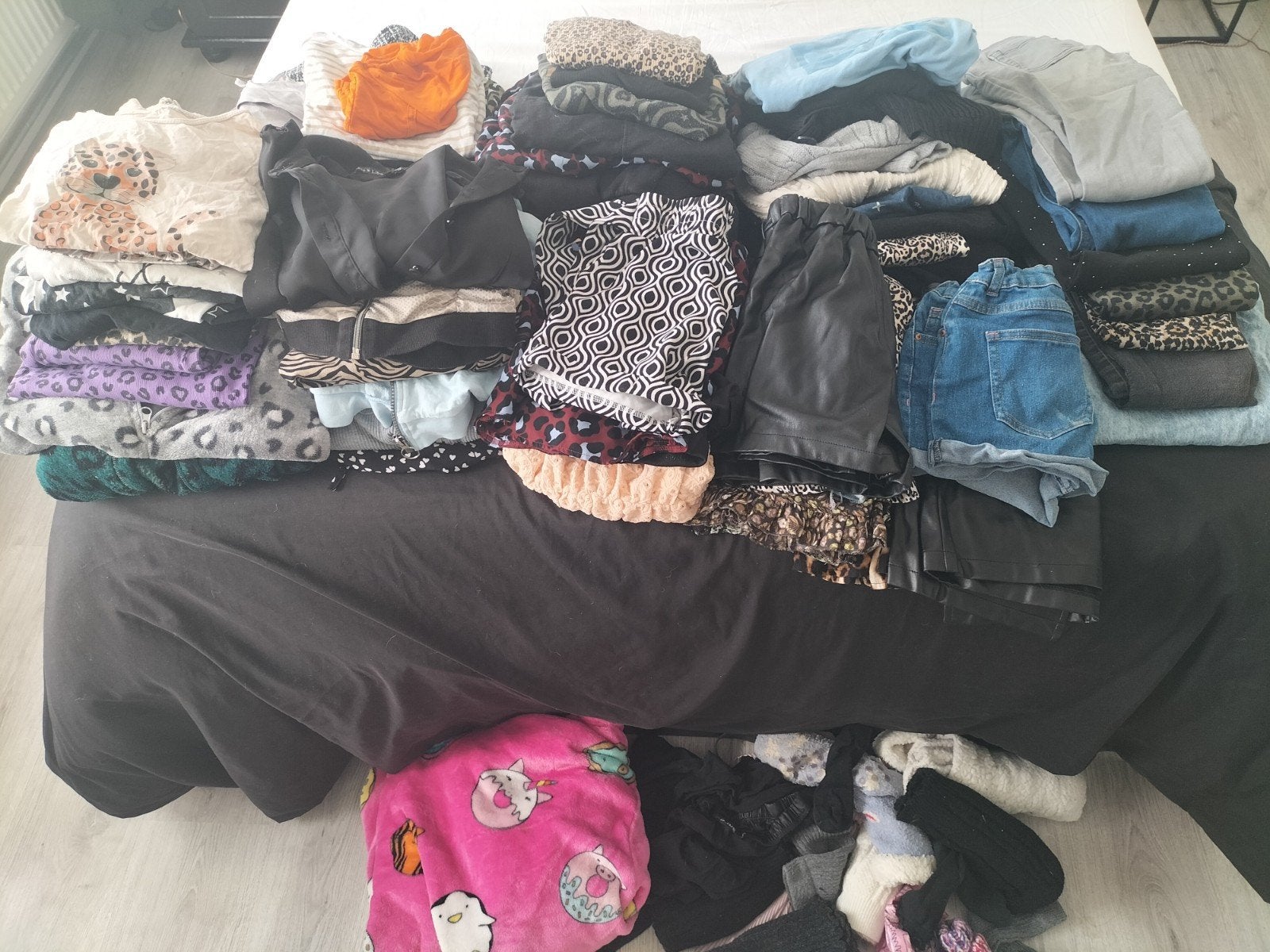 kinderkleding pakket maat 140-146-152 meiden - 60+ stuks, Ophalen, Gebruikt, Meisje, Overige typen