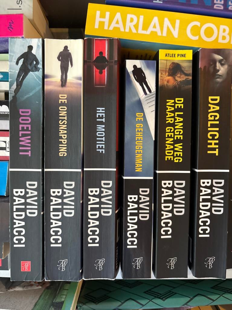 David Baldacci Boeken Collectie - 6 Thrillers, Ophalen, Gelezen, Nederland