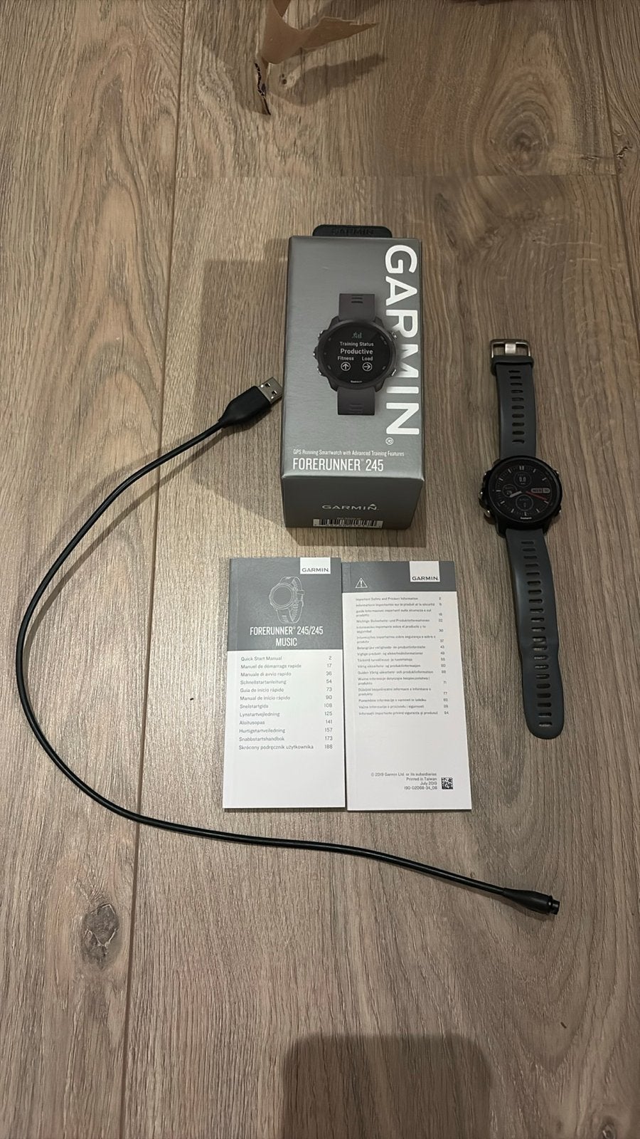 Garmin Forerunner 245 Music, Afstand, Ophalen of Verzenden, Zo goed als nieuw, Waterdicht