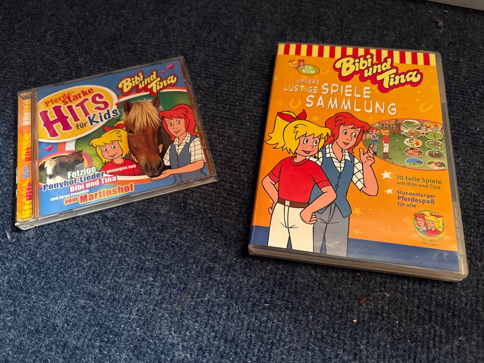 Bibi & Tina CD's: Hits voor Kids & Spelletjesverzameling, Gebruikt, Ophalen of Verzenden, Muziek, 6 tot 9 jaar
