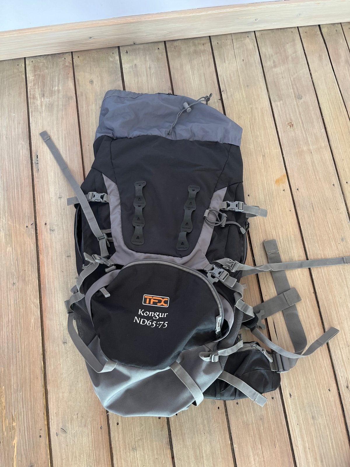 Lowe Alpine TFX Kongur ND65:75 Trekking Rugzak, Gebruikt, 25 tot 40 cm, Trekking, 60 cm of meer