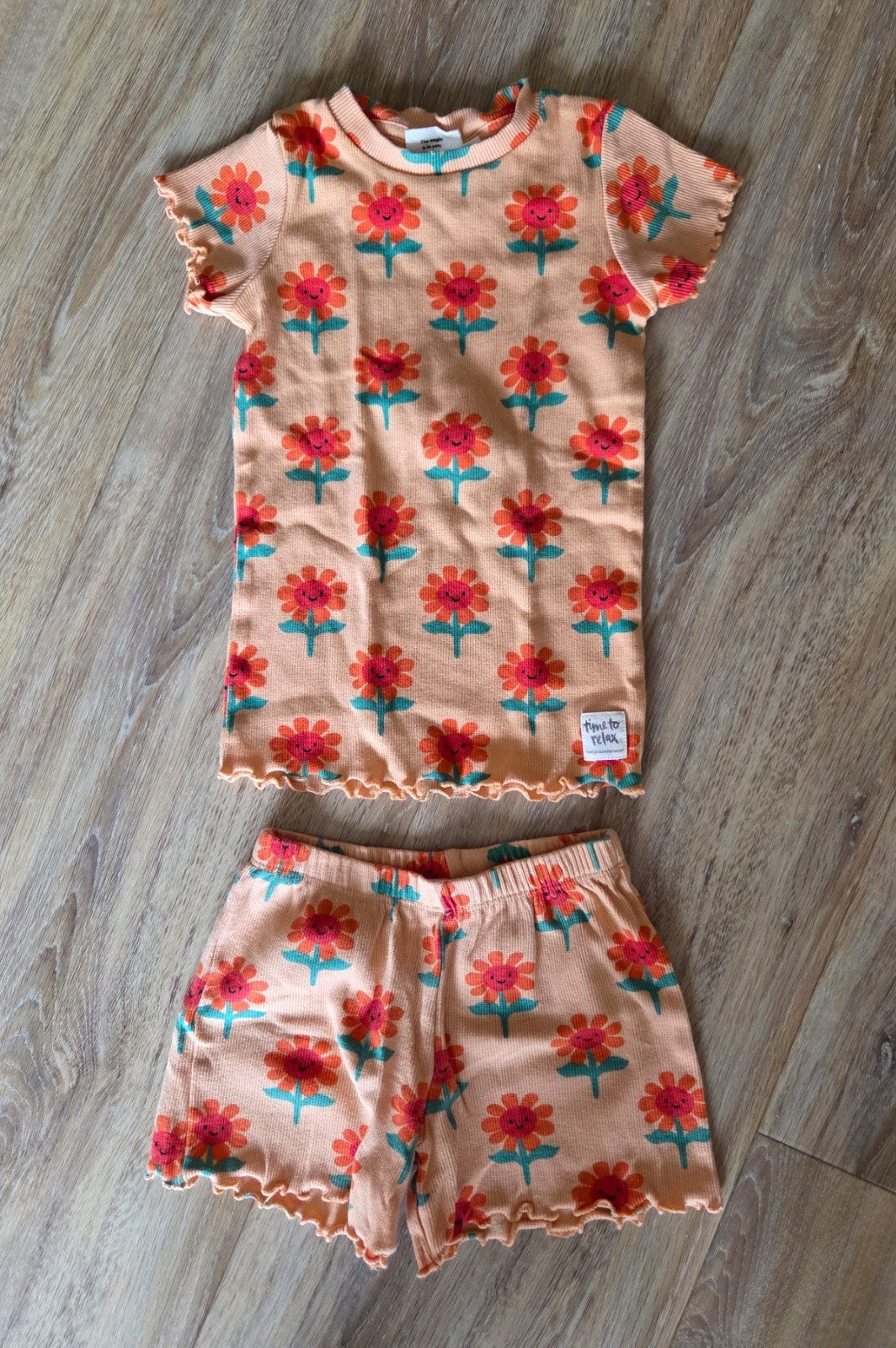 Feetje pyjama shortama maat 92 - Zo goed als nieuw, Kinderen en Baby's, Kinderkleding | Maat 92, Nacht- of Onderkleding, Meisje