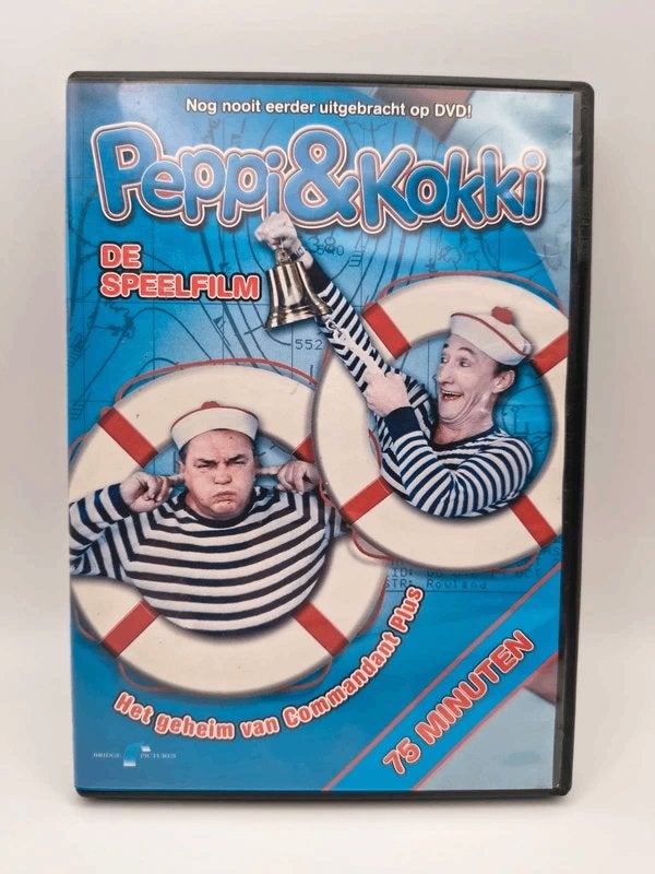 DVD Peppi & Kokki De speelfim Het Geheim van Commandant Plus, Cd's en Dvd's, Alle leeftijden, Zo goed als nieuw, Familie, Film
