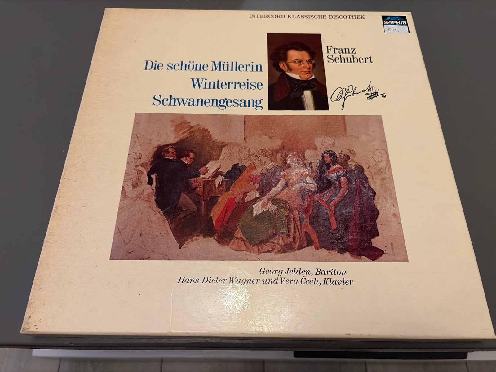 Franz Schubert - Die schöne Müllerin, Winterreise, Schwaneng, Boxset, Gebruikt, Schubert, Ophalen of Verzenden