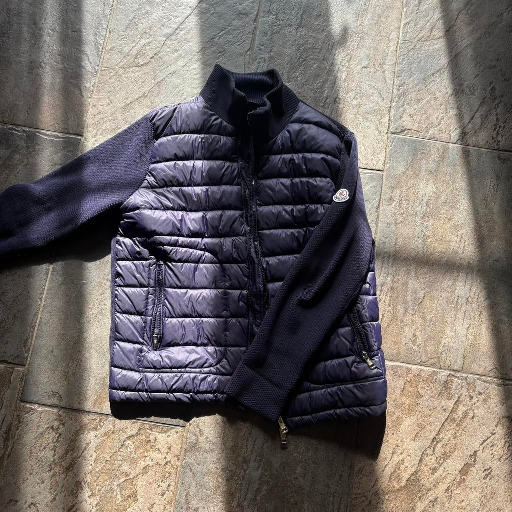 Moncler jacket M, Kleding | Heren, Ophalen of Verzenden, Zo goed als nieuw, Zwart