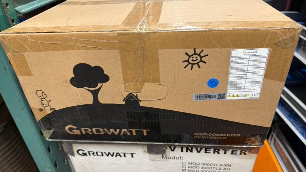 Growatt 5000TL3-S nieuw in doos, Verzenden, Nieuw, Overige typen