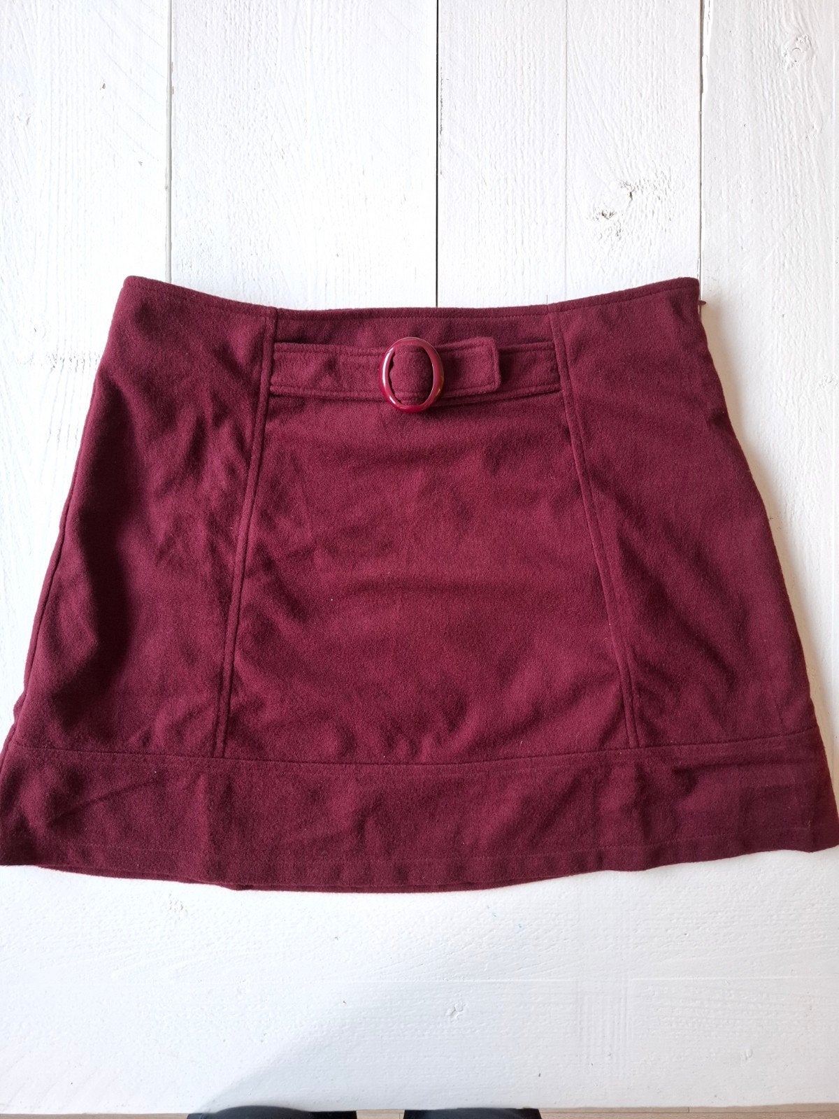 Nieuwe aubergine fleece rok Banned Retro maat XL, Ophalen of Verzenden